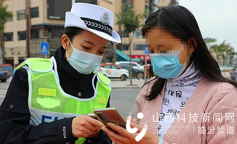 洪洞交警严查严管严控行动中3