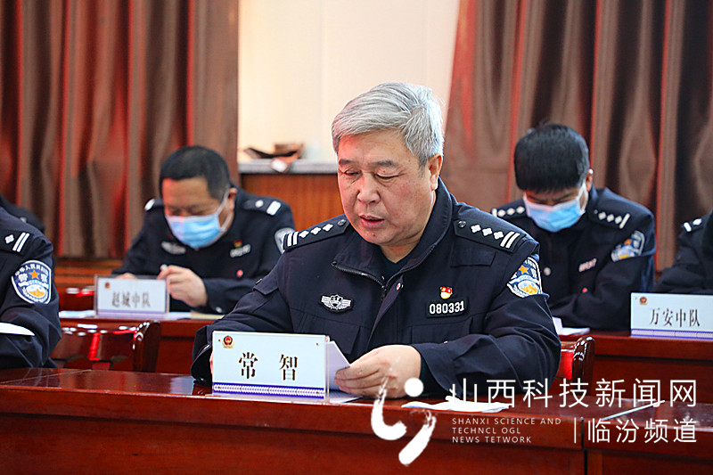 洪洞县人大常委会深入公安交警大队开展执法检查7